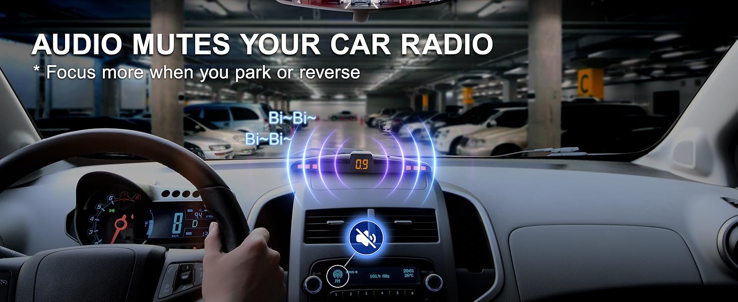 front parking sensor for car