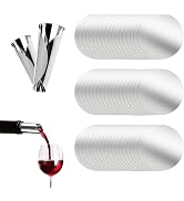 Cofimkate 50Pcs Disposable Wine Pourer Discs, 3Inch Anti-Drip Liquor Pour Spouts for Wine & Liquo...