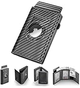 Wallet for Men Minimalist Compact Pop Up Credit Card Holder, Front Pocket Smart RFID Blocking Men...