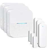 AIDA Door Chime, Wireless Door Open Contact Sensor Alarm Chime with 600 FT Range 58 Chimes 5 Volu...