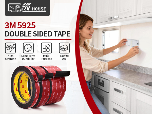 Rvhouse 3M Double Sided Tape