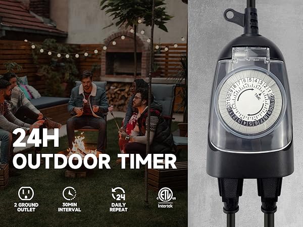 24h outdoor timer