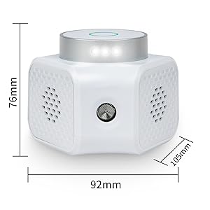 Ultrasonic Rodent Repeller size