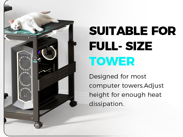 computer tower stand