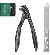 Upgrade Long Handled Toenail Clippers for Seniors with Lock, Large Toe Nail Clippers for Thick To...