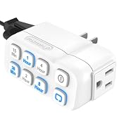 Fosmon Countdown Plug-in Timer Dual Outlet, Indoor Light Timer for Electrical Outlets, 15-30 Min,...