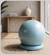exercise ball with base at home