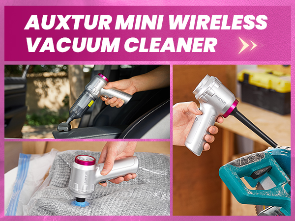 portable cordless car cleaner vacuum