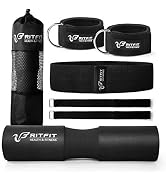 RitFit Barbell Squat Pad, Advanced Neck & Shoulder Ergonomic Protective Pad Support for Squats, L...