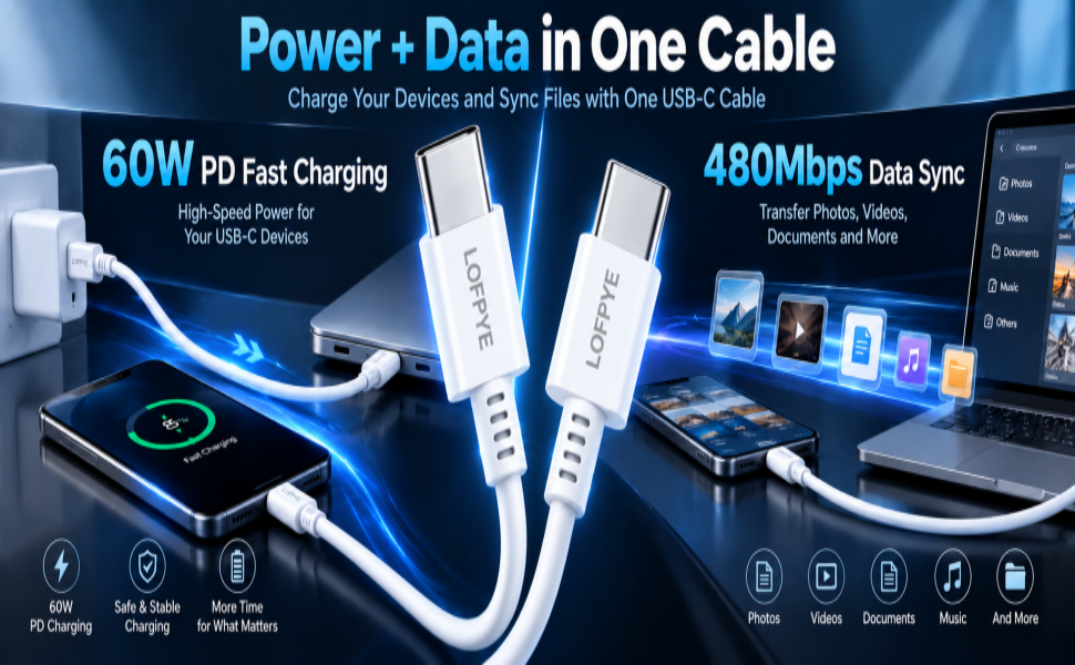 charger cord type c