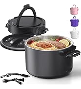 CDBEEE 33oz Electric Lunch Box, 100W Portable Food Warmer Heater, 12V/24V/110V 3-in-1 Lunch Warme...
