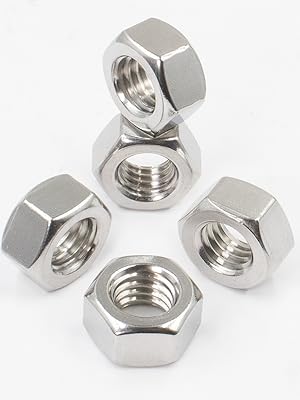 hardware nuts is made of 304(A2-70) stainless steel hex nuts