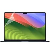 Arisase 3-Pack Anti Glare Matte Screen Protector for MacBook Air 13.6" 2026-2025 with M5/M4/M3 Ch...