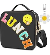 Lunch Box for Girls Women, Preppy Lunch Box for Teen Girls, Insulated Girls Lunch Bag for Kids, L...