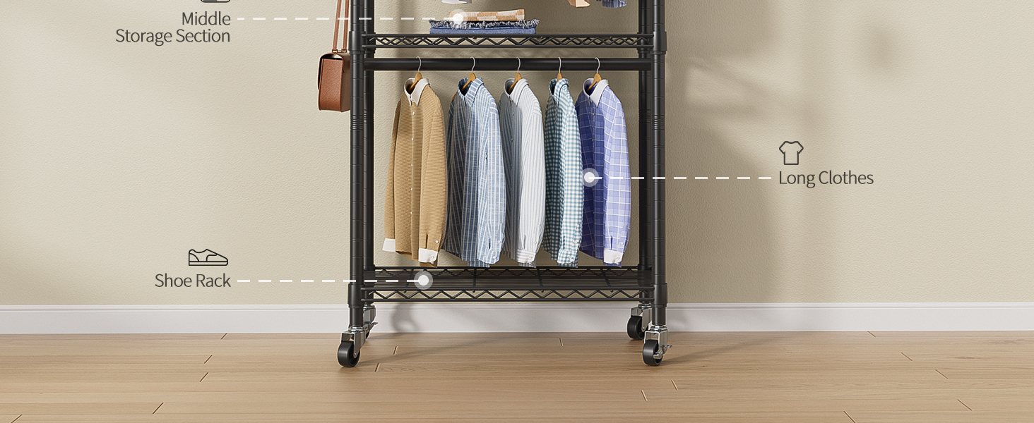 Heavy Duty Clothes Rack