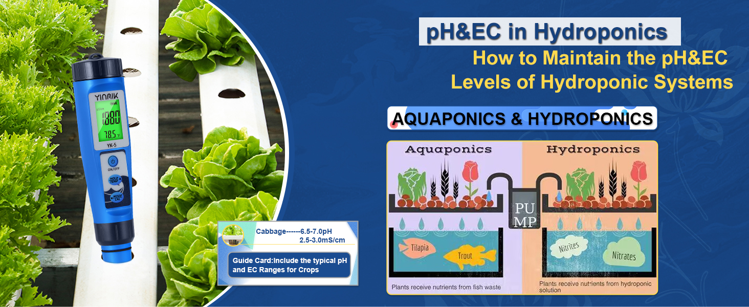 ec tester for water Hydroponics