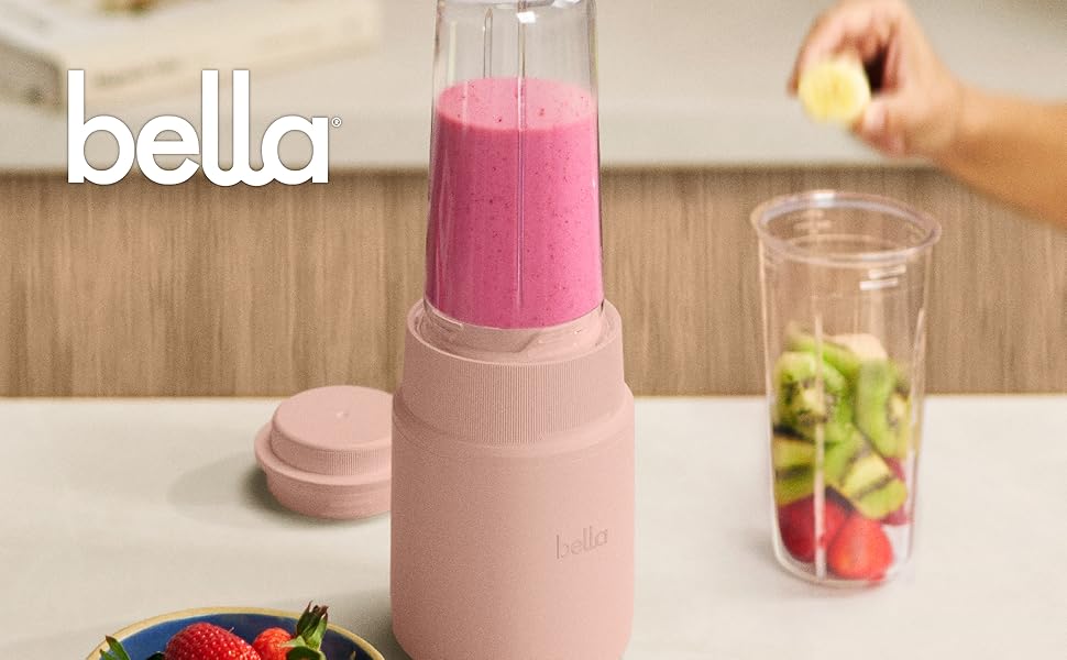 bella 6 Pcs Rocket Blender, Blossom