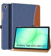 MoKo Case for Samsung Galaxy Tab A11+/ A11 Plus/ A9+/ A9 Plus 11-Inch 2025/2023, PU Leather Multi...