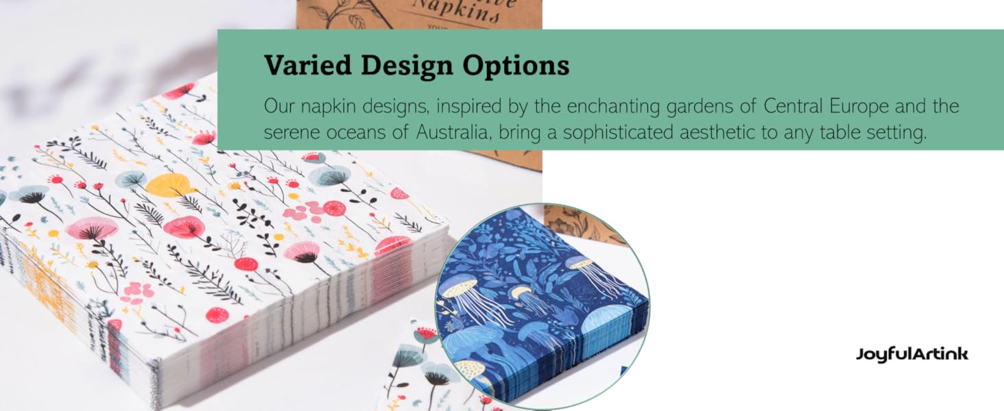 varied design options