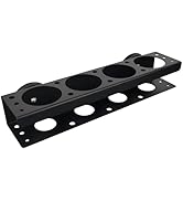 MUTUACTOR Super Power Tool Organizer, Non-Slip 4 Drill Holder Magnetic Mount with 2 Layer Heavy D...