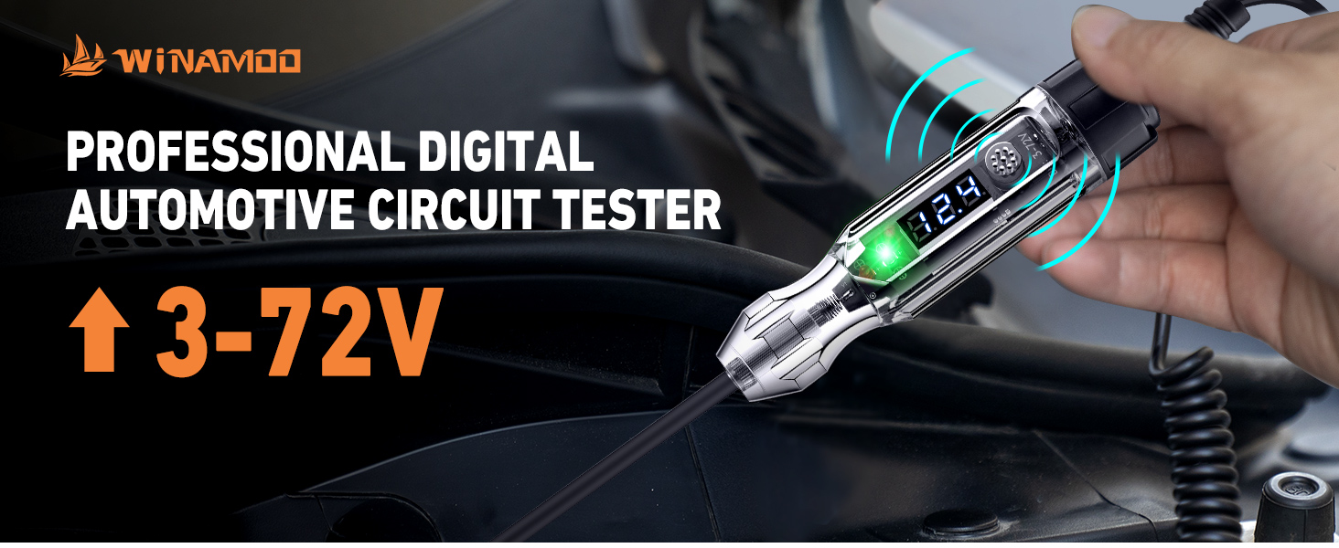 3-72V automotive circuit tester