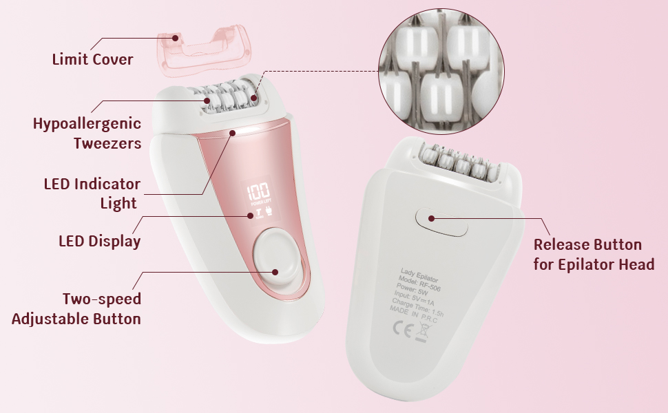 yhc electric shaver for women