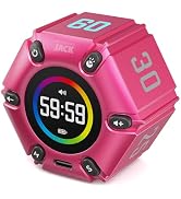 Printers Jack, Visual Pomodoro Timer, Productivity Cube Timer, Mute & Vibration & Adjustable Soun...