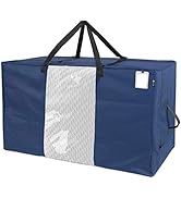 HYPER VENTURE Folding Mattress Storage Bag - Durable Carry Case Fits for Tri-Fold Up to 6 inches ...