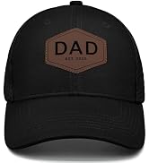 Worlds Best Dad Ever Trucker Hat Fathers Day Birthday Gifts for Father Dad Papa Daddy from Daught...