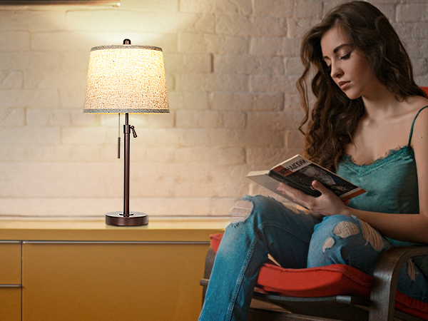 Natural White Table Lamps