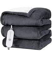 HYLEORY Heated Electric Blanket Throw 50
