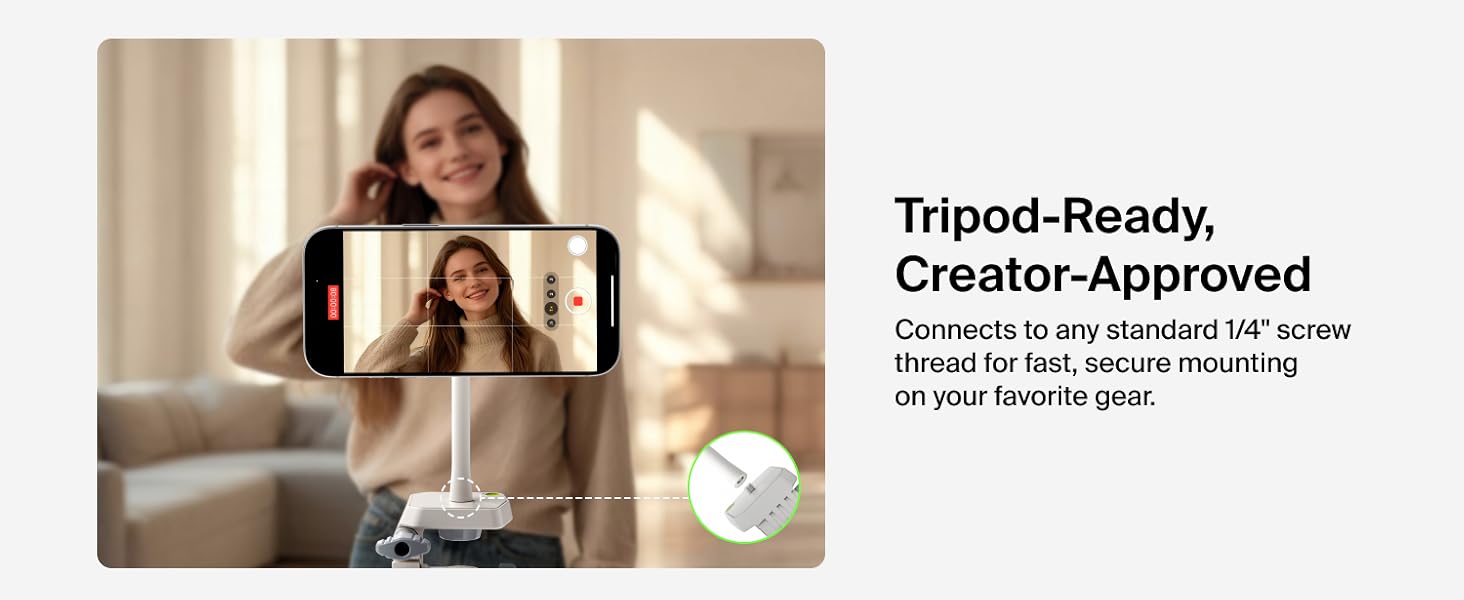 Stage Magnetic Phone Tripod Mount