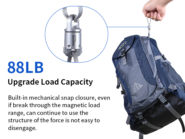 Magnetic Quick Release Keychain