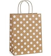 Gift Bags 25Pcs 8x4.25x10.5 BagDream Paper Bags, Shopping Bags, Kraft Bags, Retail Bags, Paper Gi...