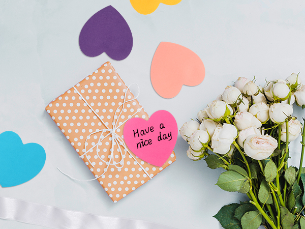 paper hearts coworker valentine gifts
