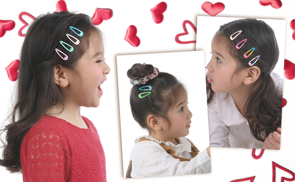 Ideal hair clips for Toddlers, children, baby girls, little girls