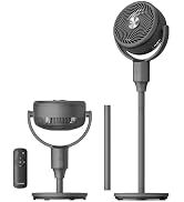 PELONIS Pedestal Fan, Air Circulator, Ultra OmniFlow (135°+90°Auto Oscillation), Quiet Floor Fan ...