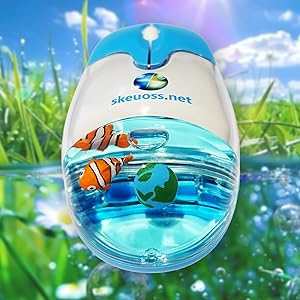 skeuoss frutiger aero aqua mouse clear blue