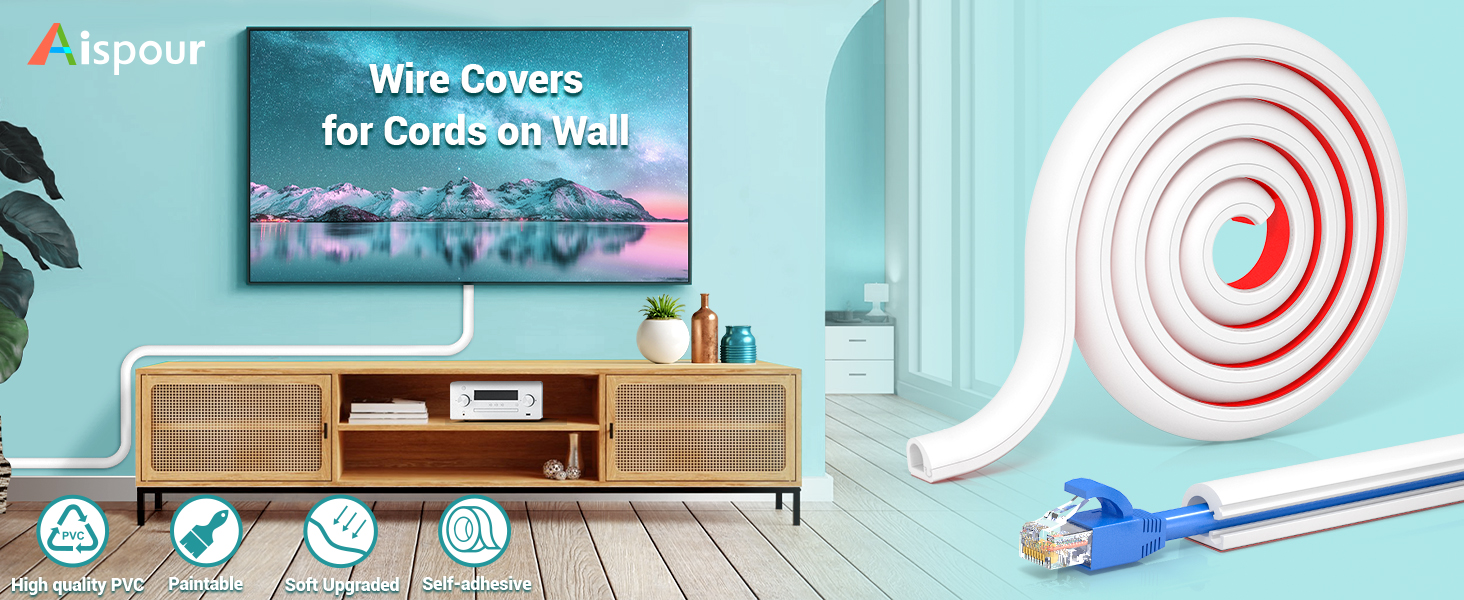 wire covers for cords on wall
