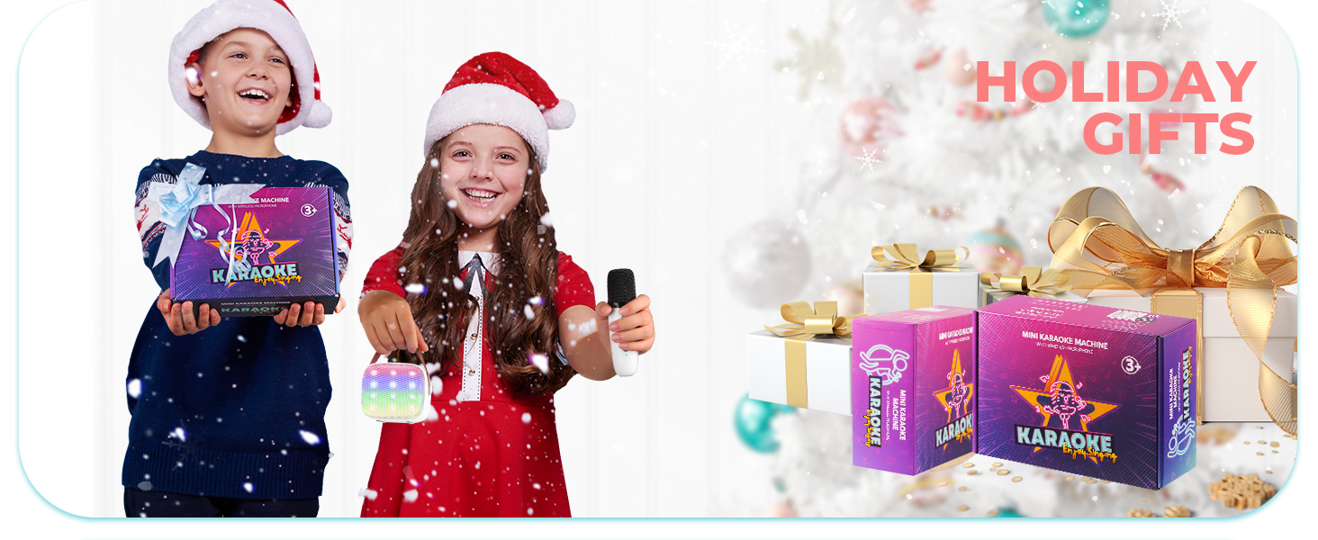 girls karaoke machine with microphone