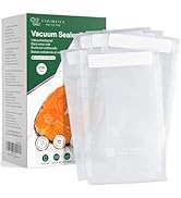 UTILIMATES Pint Vacuum Sealer Bags for Food, 200 6x10 Inch, Preprinted Label, BPA-free Heavy Duty...