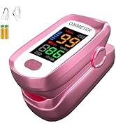 Blood oxygen meter finger, Oxygen meter finger pulse oximeter, Pulse oximeter for kids and Adult,...