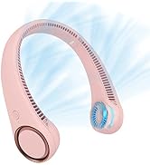 CIVPOWER Portable Neck Fan, Hands Free Bladeless Fan, Cooling Personal Fan,3 Speeds Adjustment,78...