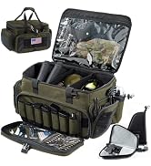 VIGEGARI Large Pistol Range Bag Shooting - Tactical Gun Range Bag Pistol Cases, Gun Bags for Hand...