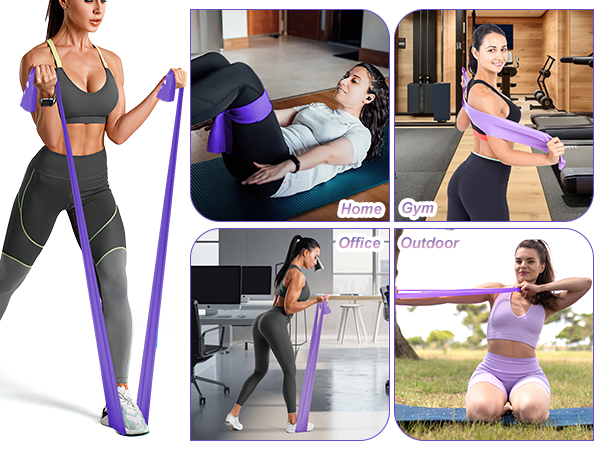 excersing bands