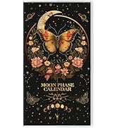 Pocket Calendar 2025, Moon Phrase Purse Planner - 3.7