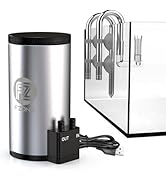 FZONE Aquarium Filter Kit, External Canister Filter 79 GPH for Small Aquariums, Quiet Pump, Dual-...