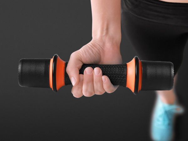 SQUATZ 4.41 lbs. Dumbbell Weight Set - Adjustable Weight All-in-One Versatile Dumbbells for Women