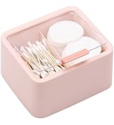 Tecbeauty Qtips Storage Organizer - 2 Grids Separate Cotton Swabs Dispenser Qtips Holder Bathroom...