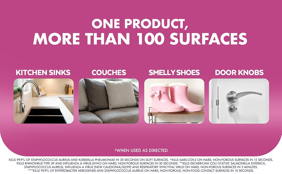 One product more than 100 surfaces